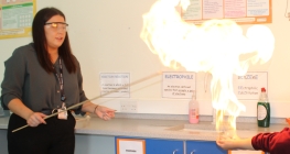 Primary Science Fair Goes with a Bang!